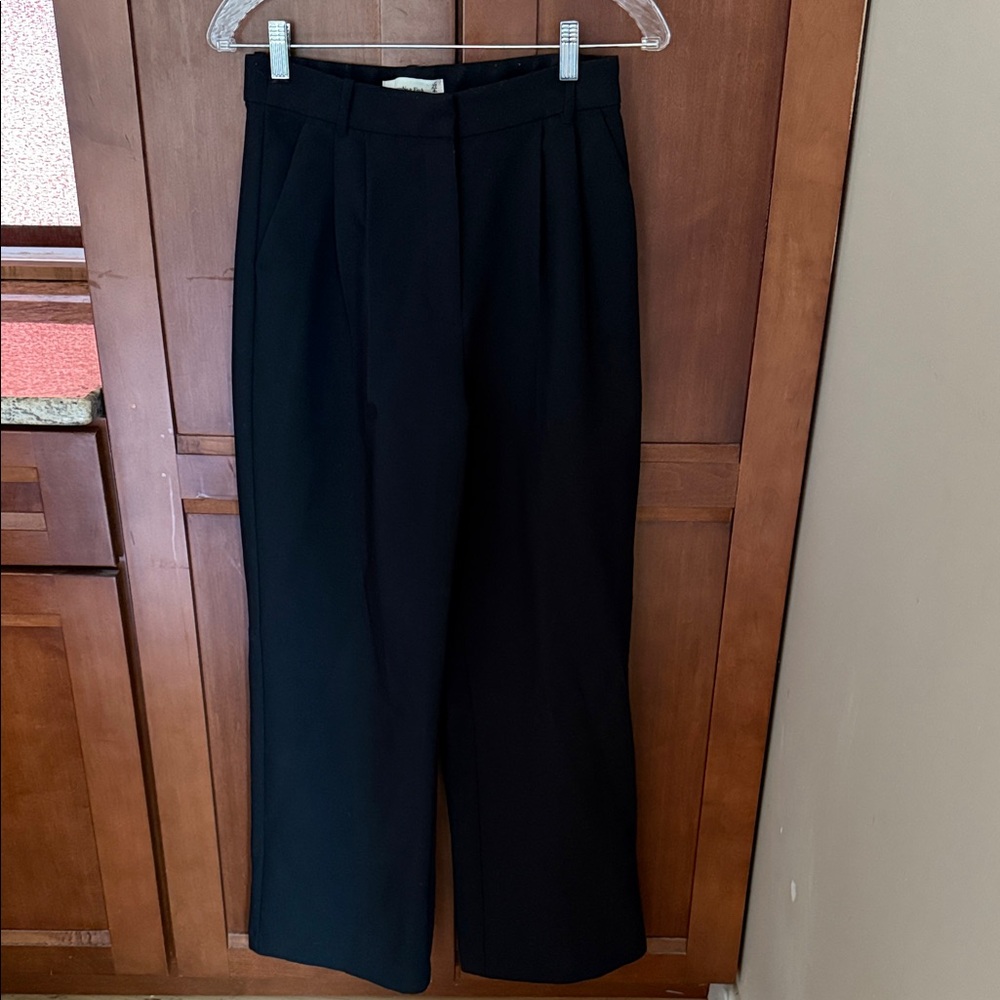 Abercrombie Curve Love Black Trousers
